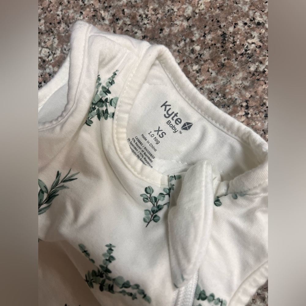 Kyte Baby Sleep Bag Eucalyptus XS